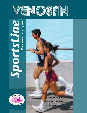 Venosan Venosan SP69202 Sportsline 15-20mmHg Knee High Support Socks - ...