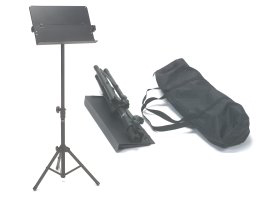 Audio2000s AST444 19 in. x 12 in. Portable Metal Sheet Music Stand with Carrying Bag at Sears.com