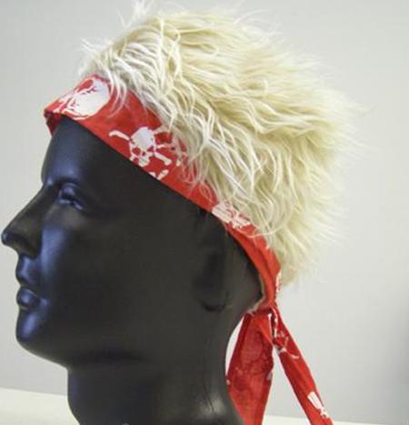 Billy Bob Teeth  Inc. Billy Bob Teeth 11367 Red Skull Bandana with Blonde Hair at Sears.com