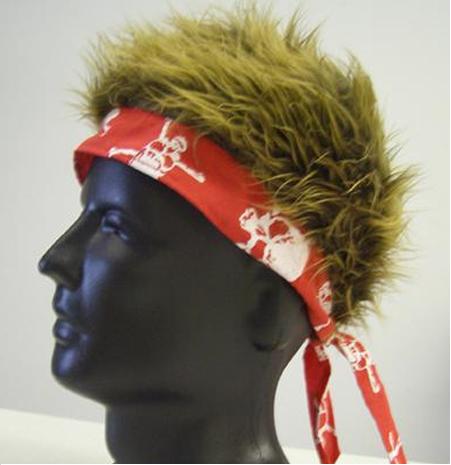 Billy Bob Teeth  Inc. Billy Bob Teeth 11369 Red Skull Bandana with Brown Hair at Sears.com