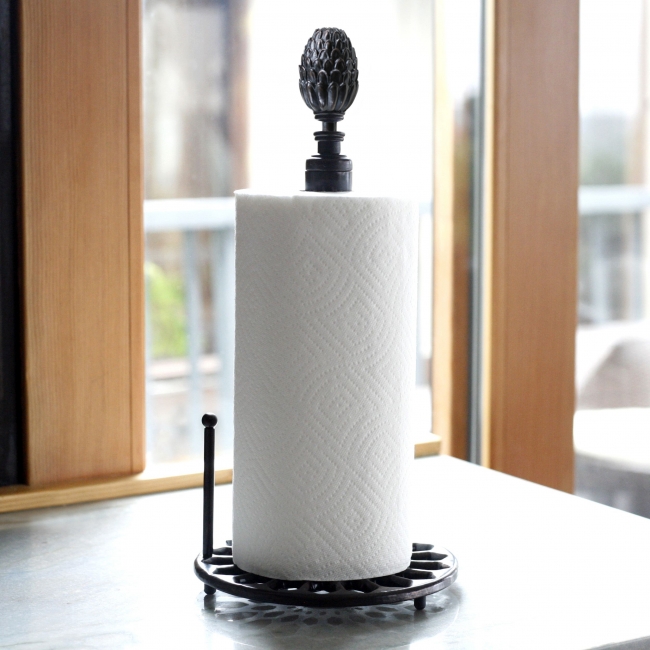 Mesa Home Products AK-1228 Pineapple Finial Paper Towel Holder at Sears.com