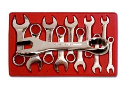 V8 Tools Inc VT8910 10 Piece Metric Stubby Combination Wrench Set at Sears.com