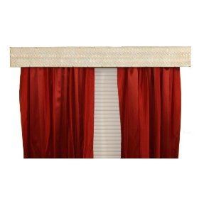 BCL Product Sourcing 68WVAW BCL Drapery Hardware- Curtain Rod Valance- Weave on Handcrafted Solid Steel Frame- Antique White Finish- 68-Inch at Sears.com