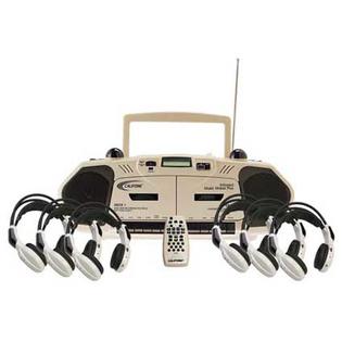 Califone International 2395IRPLC-6 6-Person Wireless Cassette Recorder Center Califone International 2395IRPLC-6 6-Person Wireless Cassette Recorder Center