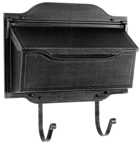 Contemporary Horizontal Mailbox Shc-1002-blk Contemporary Horizontal