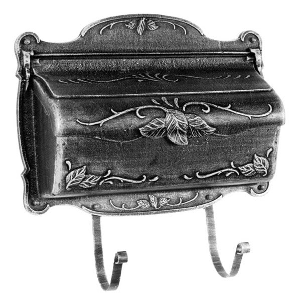 Floral Horizontal Mailbox Shf-1001-sw Floral Horizontal Mailbox-