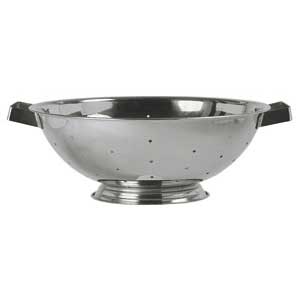 Update International Col-50 5 Quart Stainless Steel Colanders
