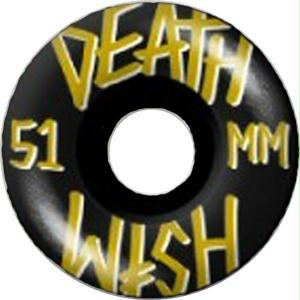 Deathwish Wheels Stacked Bk-gld-wht 51mm  -1WHDWSTBGW1 at Sears.com