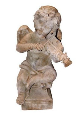 Alpine Corp CBJ112CR Angel Musical Statuary - Cream at Sears.com