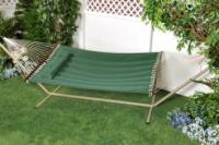 Bliss Hammocks BQH-471 Comfort Classic Poly Quilted Hammock With S Stitch Comfort Quilt - Green at Sears.com