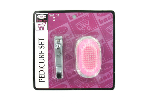 Bulk Buys Pedicure set, 2 pieces, clippers and pumice - Pack of 72 at Sears.com