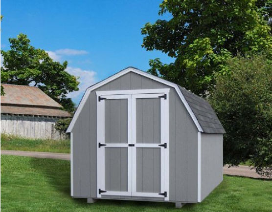 Little Cottage Co. Little Cottage 10x14 VGB-4-WPC 10x14 Value Gambrel Barn 4 ft. Precut Kit at Sears.com