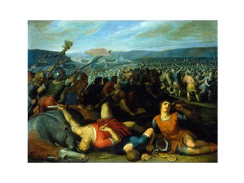 Pivot Publishing - A Pivot Publishing - B PPBPVP3778 Batavians Defeating Romans on the Rhine Poster by Unknown -12.00 x 9.00 at Sears.com
