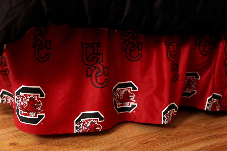College Covers SCUDRFL South Carolina Printed Dust Ruffle Full at Sears.com