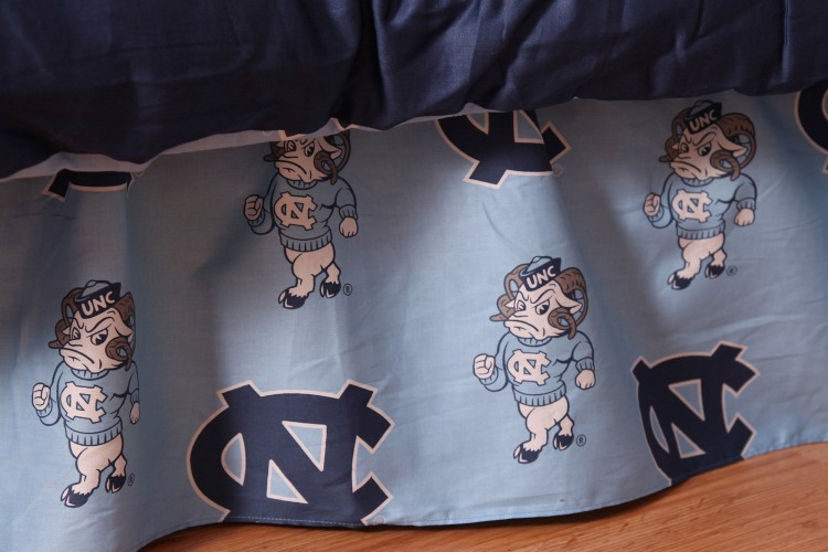 College Covers NCUDRFL UNC Printed Dust Ruffle Full at Sears.com