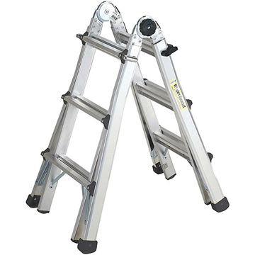 Adepta Medical 20413T1ASE Worlds Greatest Multi-Position 13 ft Ladder - Platinum at Sears.com