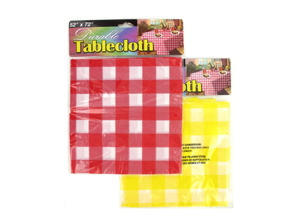 Bulk Buys Durable plastic tablecloth - Pack of 96 at Sears.com