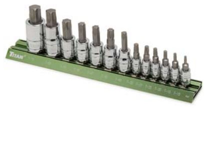 Titan TN16122 13 Piece Star Bit Torx Set T10-T70 at Sears.com