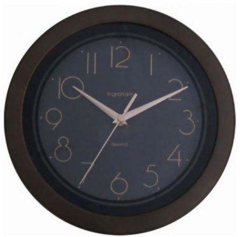 Kirch 6551 BLACK Kitchen Wall Clock - Black at Sears.com