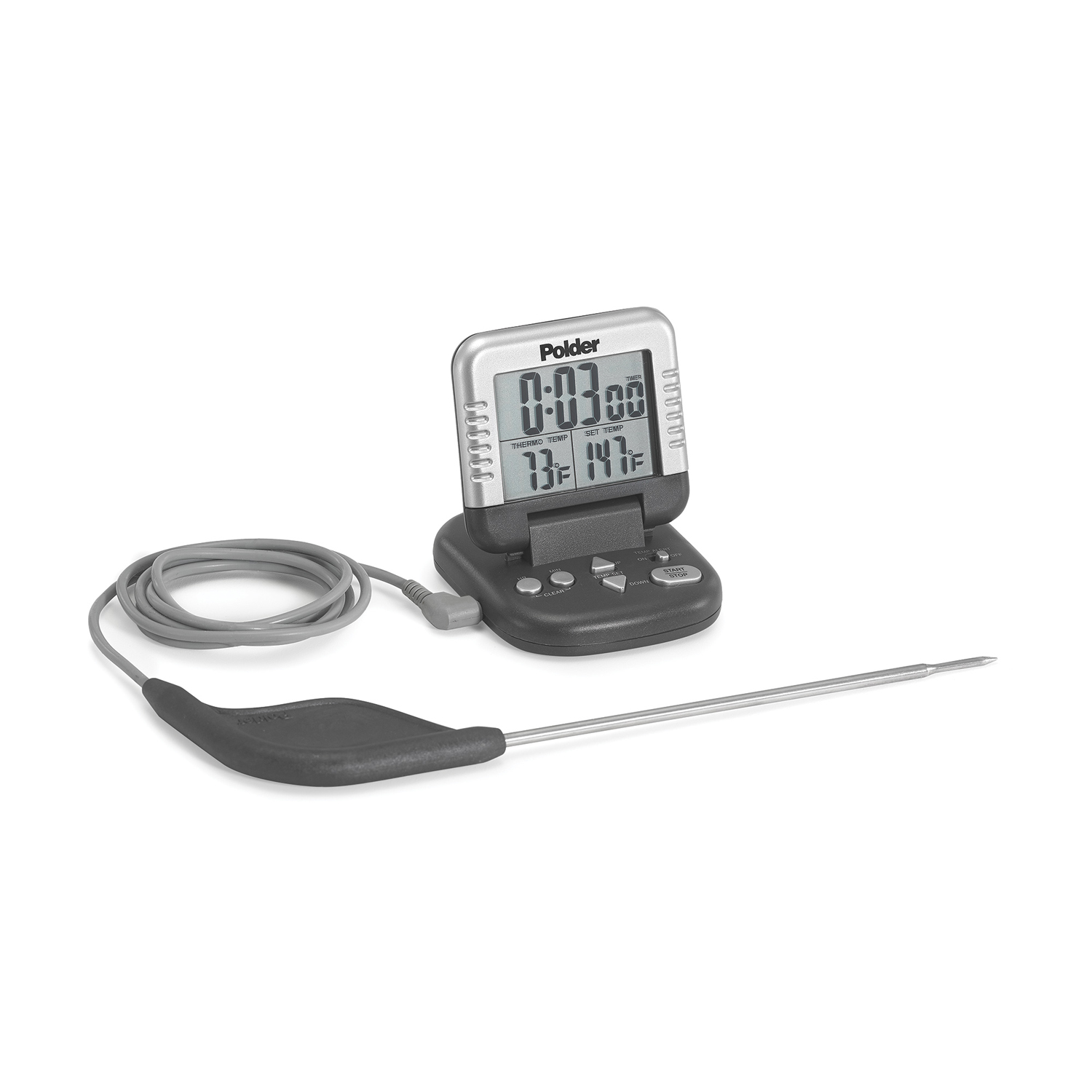 Polder Housewares THM-362-86RM Cooking Timer - Thermometer - Graphite at Sears.com