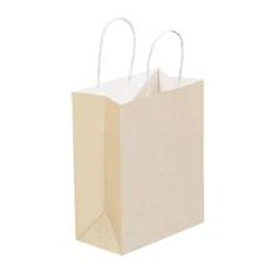 Box Partners BGS104FV 10 in. x 5 in. x 13 in. French Vanilla Tinted Shopping Bags at Sears.com