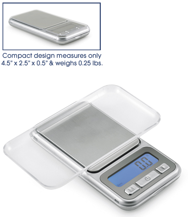 Polder Housewares KSC-936-47RM Digital Pocket Scale - Silver at Sears.com