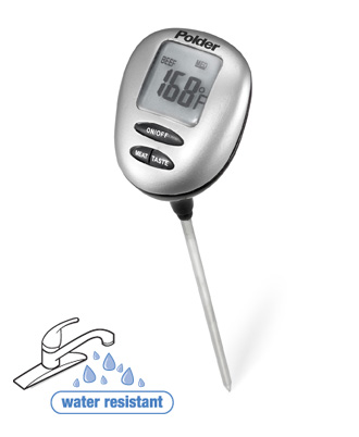 Polder Housewares THM-372RM Water Resistant Thermometer - Silver at Sears.com