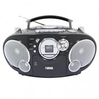 Naxa NPB-253 Portable MP3-CD AM-FM Stereo Radio Cassette Player-Recorder at Sears.com