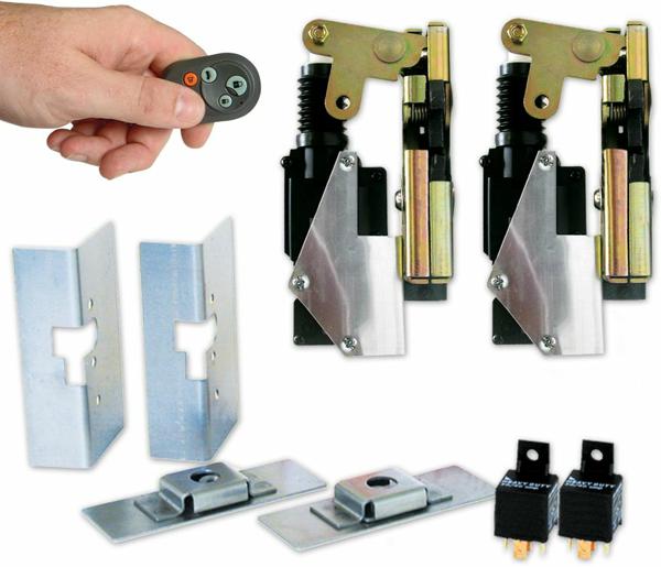 Autoloc Power Accessories 15932 Small Power Bear Claw Door Latches with Remotes at Sears.com