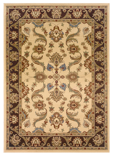 LR Resources LR80371-CRBW28 Adana Cream-Brown Runner 2 ft.2 in. x 7 ft.1 in. at Sears.com