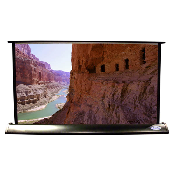Buhl Industries DT5016 Buhl 25x44 London Tabletop Projector Screen, 16-9 Format, Matte White at Sears.com