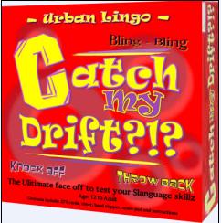 Slanguage Gamez Catch My Drift?!? Interactive Game of Charades with An Urban Twist at Sears.com