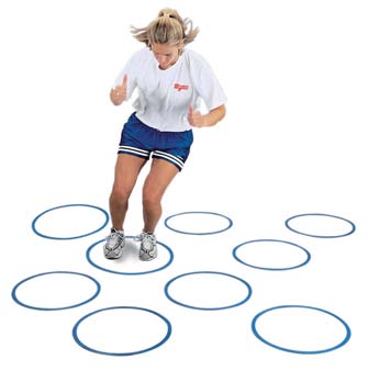 Goal Sporting Goods FFRI Flat Fitness Rings, Set of 12 at Sears.com