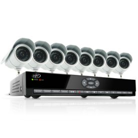 SVAT Electronics CV301-8CH-008   8 Channel H.264 Smart DVR Security System with Coaching iMenu and 8 Indoor-Outdoor Hi-Res CCD Night at Sears.com