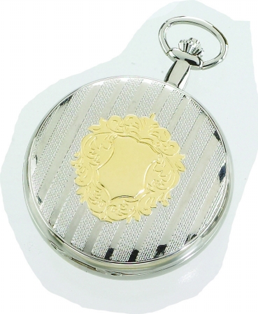 Charles Hubert Charles-Hubert- Paris Brass Two-Tone Quartz Hunter Case Pocket Watch #3702 at Sears.com