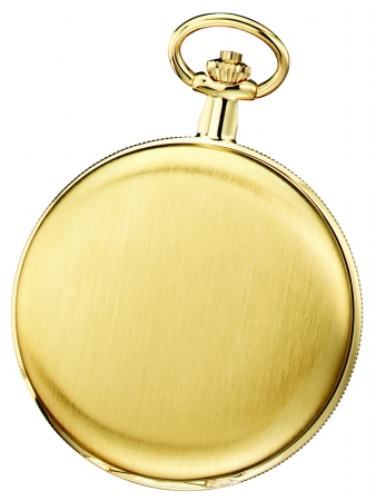 Charles Hubert Charles-Hubert- Paris Brass Gold-Plated Mechanical Hunter Case Pocket Watch #3789-G at Sears.com