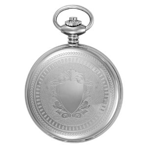 Charles Hubert Charles-Hubert- Paris Stainless Steel Quartz Hunter Case Pocket Watch #3599-W at Sears.com