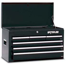 Waterloo Industries WCH-266BK-L 6-Drawer Chest with Drawer Liners - Black