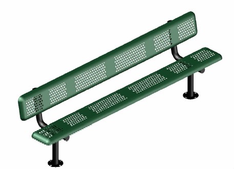 Webcoat Inc. B8WBPERFSM Perforated Style Benches at Sears.com