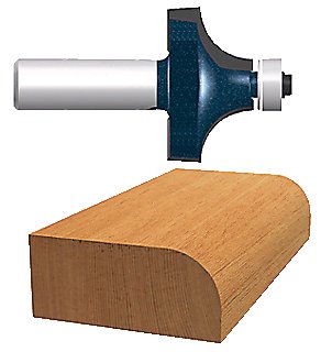 Bosch Power Tools 114-84405M .25 In. Rad. Roundover Bit.5 In. Shank