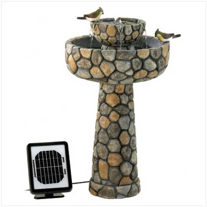 Sunrise Wholesale Sunrise Wholesale 12841 Wishing Well Solar Water Fountain