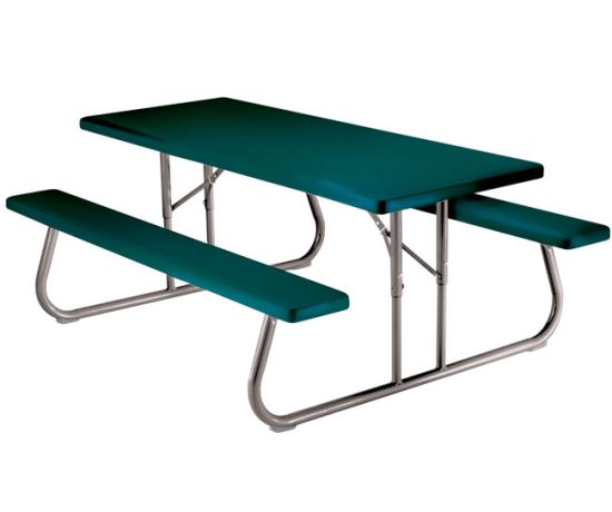 Lifetime Lifetime 2123 Lifetime Heavy-Duty 6 ft Folding Picnic Table - ...