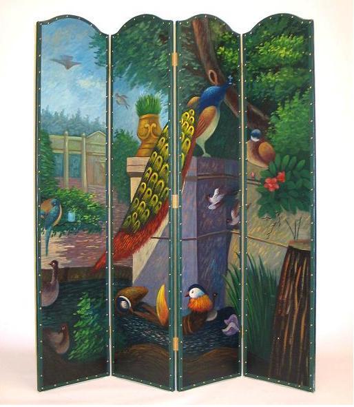 Wayborn Furniture 1253 Peacock Screen