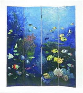 Wayborn Furniture 1276 Coral Fish Screen