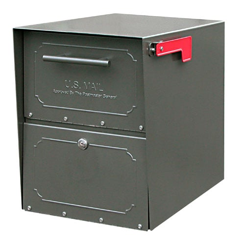 Architectural Mailboxes 6200Z-10 Oasis Jr. Curbside Locking Mailbox 15x11.5x18 Inch - Bronze at Sears.com
