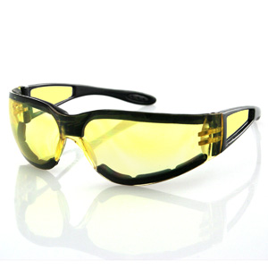 Zan Headgear ESH204 Shield II Sunglass  Black Frame  Yellow Lens at Sears.com