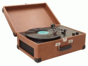 Crosley Radio CR49-TA Suitcase Portable Turntable Tan at Sears.com