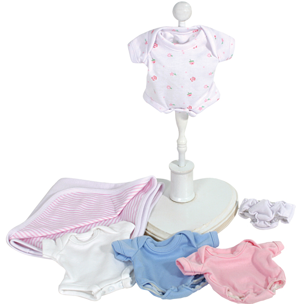 Dolls By Berenguer R0052 One Piece Undershirt Assortment 3 - Size 9.5 Inches at Sears.com
