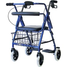 Karman Healthcare R-4602-T-BD 2-in-1 Rollator & Transporter- Metallic Blue at Sears.com