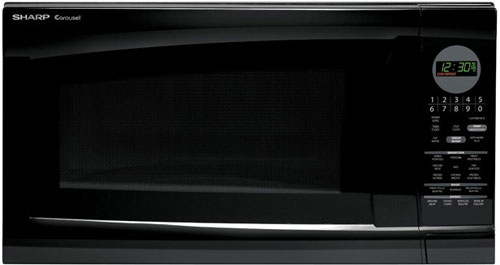 Sharp R520LKT 2.0 cu.ft  1200 Watts Full Size Microwave at Sears.com